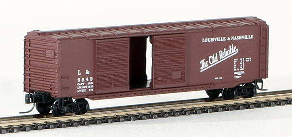 Consignment MT13705 - Micro-Trains American 50 Standard Boxcar, Double Door, of the L & N Railroad