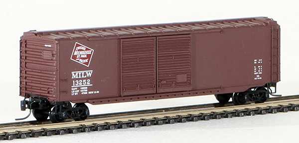 Consignment MT13713 - Micro-Trains American Double Door Boxcar of the Milwaukee Road