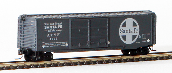 Consignment MT13719 - Micro-Trains American 50 Standard Box Car, Double Doors, of the Atchison, Topeka & Santa Fe Railway