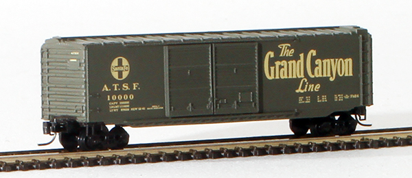 Consignment MT13720 - Micro-Trains American 50 Standard Box Car, Double Doors, of the Atchison, Topeka & Santa Fe Railway