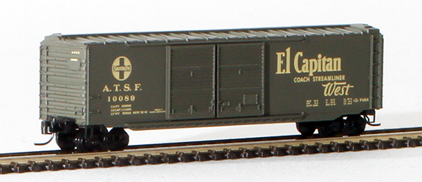 Consignment MT13740-2 - Micro-Trains American 50 Standard Box Car, Double Doors, of the Atchison, Topeka & Santa Fe Railway 