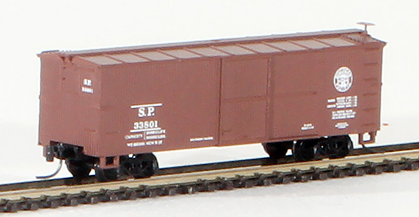 Consignment MT13911 - Micro-Trains American 40 Double-Sheathed Wood Box Car, Single Door, of the Southern Pacific Railroad