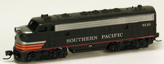 Consignment MT14004 - Micro Trains 14004 USA Diesel Locomotive F7 of the SP