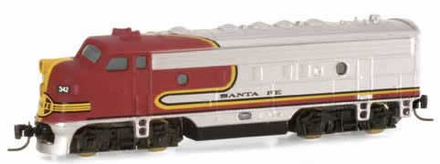 Consignment MT14007 - Micro Trains 14007 USA Diesel Locomotive F7 A-Unit of the Santa Fe