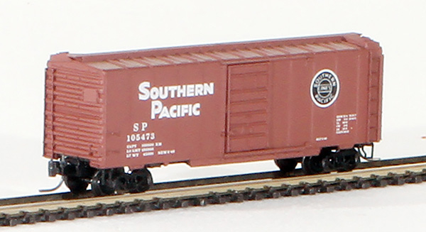 Consignment MT14102 - Micro-Trains American 40 Standard Boxcar of the Southern Pacific Railroad