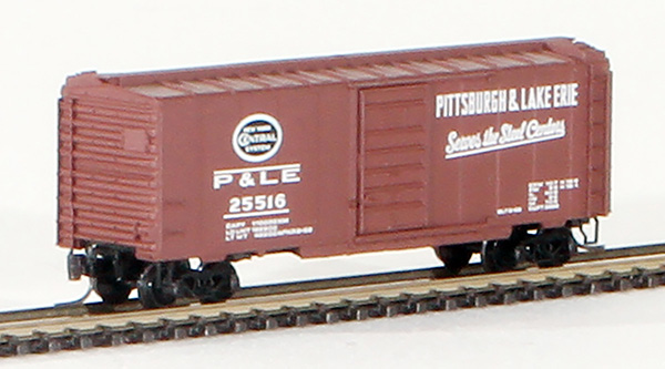 Consignment MT14105 - Micro-Trains American 40 Boxcar, Single Door, of the New York Central and Pittsburgh and Lake Erie Railroad