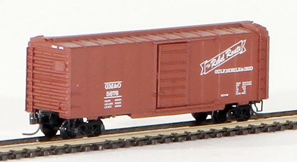 Consignment MT14113 - Micro-Trains American 40 Standard Boxcar of the Gulf, Mobile & Ohio Railroad