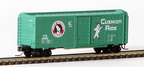 Consignment MT14125-39990 - Micro-Trains American 40 Standard Boxcar of the Great Northern Railway (Limited Edition)