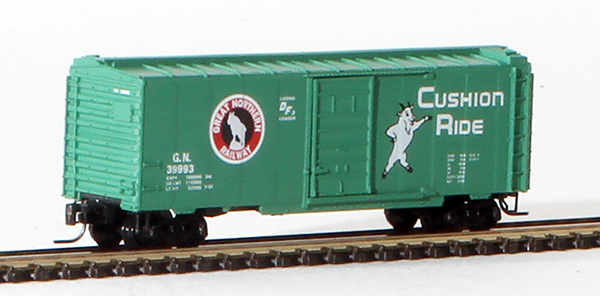 Consignment MT14125-39993 - Micro-Trains American 40 Standard Boxcar of the Great Northern Railway (Limited Edition)