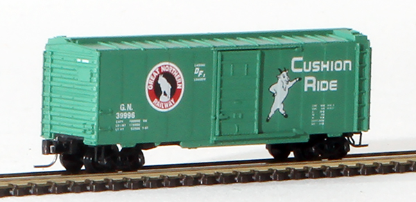 Consignment MT14125-39996 - Micro-Trains American 40 Standard Boxcar of the Great Northern Railway (Limited Edition)