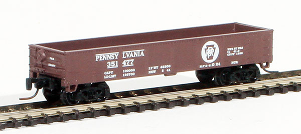Consignment MT14301-351 - Micro-Trains American Gondola of the Pennsylvania Railroad 