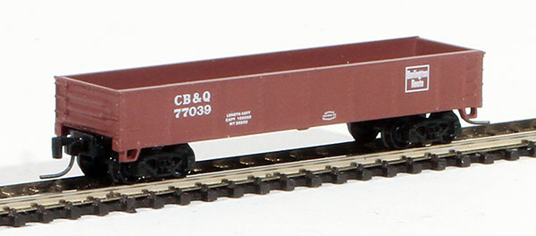Consignment MT14304 - Micro-Trains American Gondola of the Chicago, Burlington and Quincy Railroad