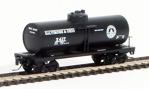 Consignment MT14406 - Micro-Trains American 39 Single Dome Tank Car of the Baltimore & Ohio Railroad 