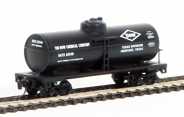 Consignment MT14409-2 - Micro-Trains American 39 Single Dome Tank Car of the Dow Chemical Company 