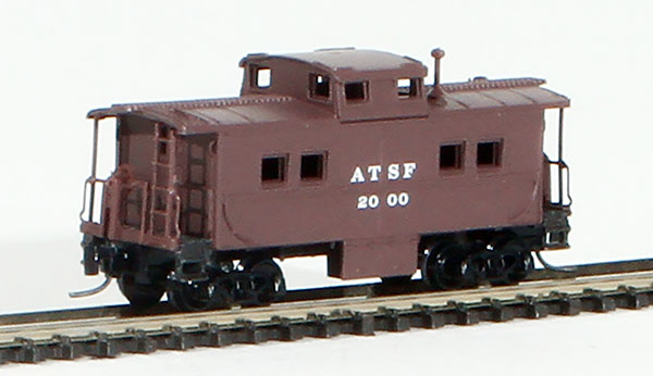 Consignment MT14712-2 - Micro-Trains American Caboose of the Atchison, Topeka & Santa Fe Railway