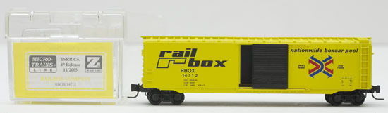 Consignment MT14712 - Box Car TSRR Co. 