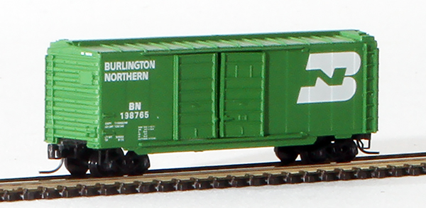 Consignment MT14811 - Micro-Trains American 40 Box Car, Double Door, of the Burlington Northern