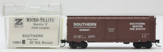 Consignment MT14901 - Micro Trains 14901 40 Standard Box Car of the Southern
