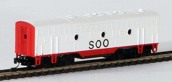 Consignment MT17008-2 - Micro-Trains American F7 Dummy B Unit of the SOO Line Railroad