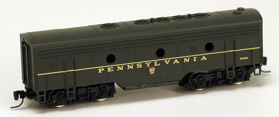 Consignment MT17009-2 - Micro Trains 17009-2 USA F7 Dummy B Unit of the PRR – 9648B