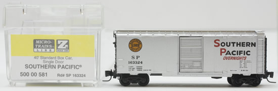 Consignment MT50000581 - Micro Trains 50000581 40 Standard Box Car of the Southern Pacific – 163324