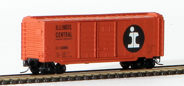 Consignment MT50100050 - Micro-Trains American 40 Standard Box Car, Double Doors, of the Illinois Central Railroad