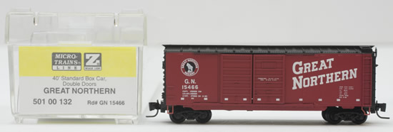 Consignment MT50100132 - 40 Standard Box Car of the Great Northern – 15466