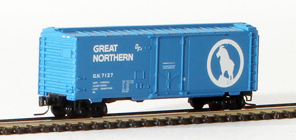 Consignment MT50200020 - Micro-Trains American 40 Standard Box Car, Plug Door, of the Great Northern Railway