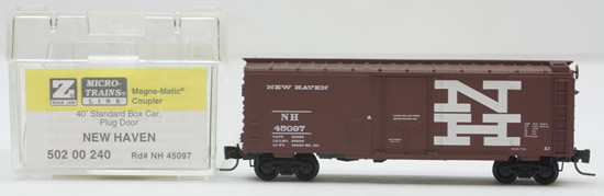Consignment MT50200240 - Micro Trains 50200240 40 Standard Box Car of the New Haven – 45097