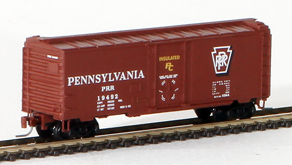 Consignment MT50200262A - Micro-Trains American 40 Boxcar of the Pennsylvania Railroad