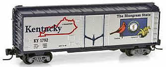Consignment MT50200516 - Micro Trains 50200516 40 Standard Box Car Kentucky State Car