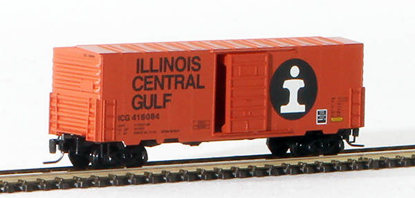 Consignment MT50300011 - Micro-Trains American 40 Box Car, Single Door, w/o Roofwalk of the Illinois Central Gulf Railroad