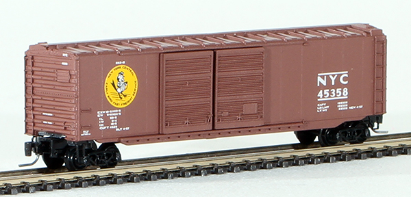 Consignment MT50600162 - Micro-Trains American 50 Standard Box Car, Double Doors, of the New York Central Railroad