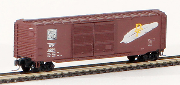 Consignment MT50600231 - Micro-Trains American 50 Standard Box Car, Double Doors, of the Western Pacific Railroad