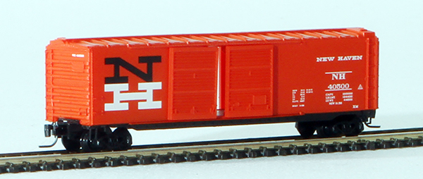 Consignment MT50600241 - Micro-Trains American 50 Standard Box Car, Double Doors, of the New Haven Railroad