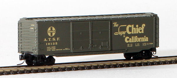 Consignment MT50600500 - Micro-Trains American 50 Standard Box Car, Double Doors, of the Atchison, Topeka & Santa Fe Railway