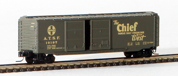 Consignment MT50600600 - Micro-Trains American 50 Standard Box Car, Double Doors, of the Atchison, Topeka & Santa Fe Railway
