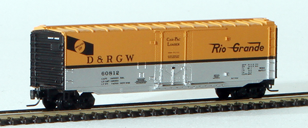 Consignment MT50700391 - Micro-Trains American 50 Standard Box Car, Plug Door, of the Denver & Rio Grande Western Railroad