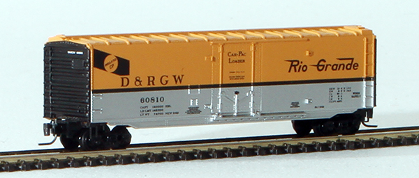 Consignment MT50700392 - Micro-Trains American 50 Standard Box Car, Plug Door, of the Denver & Rio Grande Western Railroad