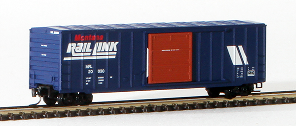 Consignment MT51000130 - Micro-Trains American 50 Rib Side Box Car, Single Door, w/o Roofwalk of the Montana Rail Link