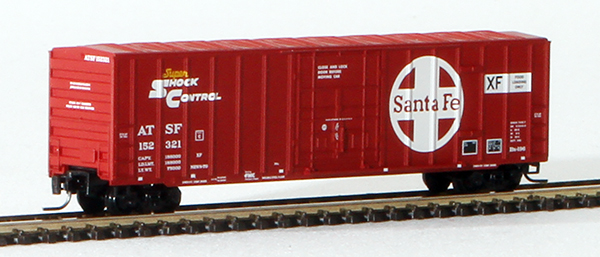 Consignment MT51100022 - Micro-Trains American 50 Rib Side Box Car, Plug Door w/o Roofwalk, of the Atchison, Topeka & Santa Fe Railway