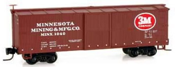Consignment MT51500130 - Micro Trains 51500130 40 Standard Box Car of the Minnesota Mining & Mfg. Co. - 1040