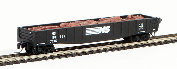 Consignment MT52200201 - Micro-Trains American 50 Gondola, Fishbelly Side w/ Scrap Load of the Norfolk Southern Railway