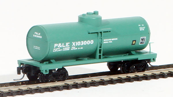 Consignment MT53000232 - Micro-Trains American 39 Single Dome Tank Car of the Pittsburgh & Lake Erie Railroad