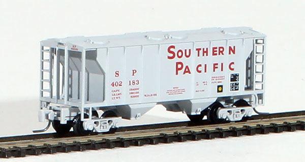 Consignment MT53100062 - Micro-Trains American PS-2 70 Ton Two-Bay Covered Hopper of the Southern Pacific Railroad