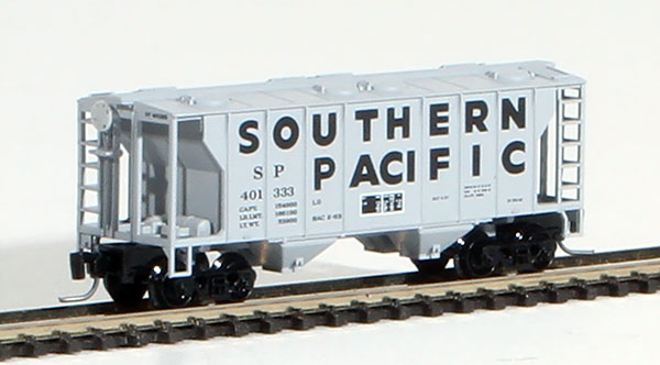 Consignment MT53100151 - Micro-Trains American PS-2 70 Ton Two-Bay Covered Hopper of the Southern Pacific Railroad