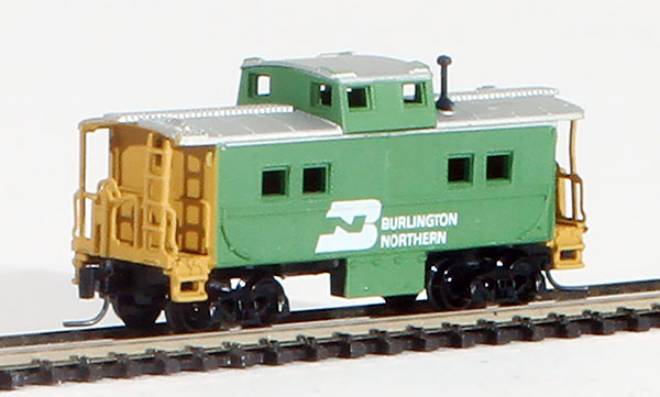 Consignment MT53500180BN - Micro-Trains American Caboose of the Burlington Northern Railroad 