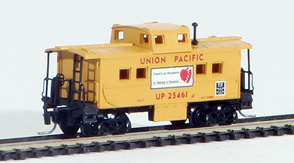 Consignment MT53500300 - Micro-Trains American Center Cupola Caboose of the Union Pacific Railroad 