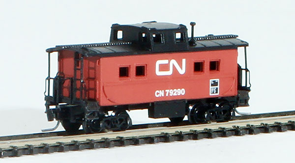 Consignment MT53500320 - Micro-Trains Canadian Center Cupola Caboose of the Canadian National Railway