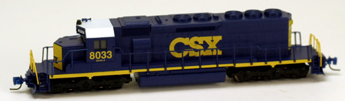 Consignment MT97001012 - Micro Trains 97001012 USA Diesel Locomotive SD40-2 of the CSX Transportation - 8033